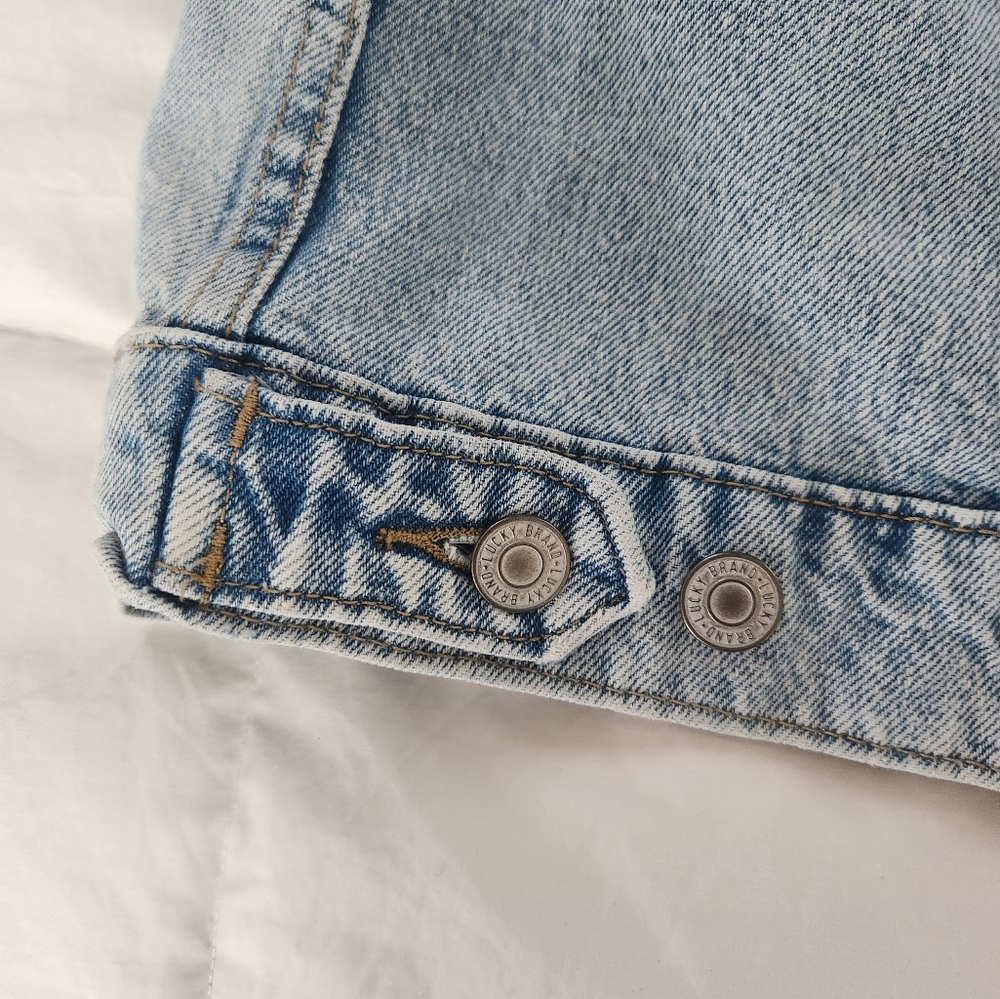 NWT Lucky Brand Tucker Denim jacket - Picture 10 of 14